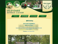 Tablet Screenshot of oldoastkennels.co.uk